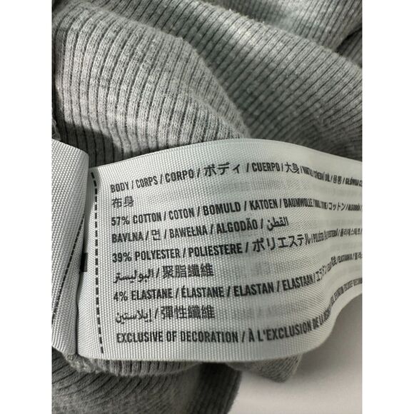 Abercrombie & Fitch Vintage Grey Lace Henley Tank Top Small ASO Elena Gilbert - Picture 3 of 6